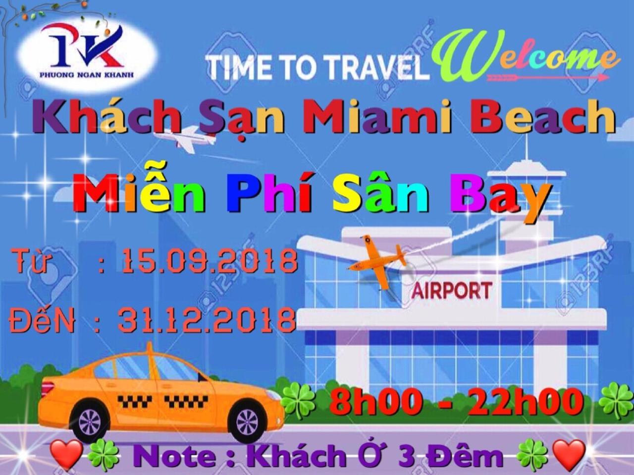 דה נאנג Miami Beach Hotel & Apartment מראה חיצוני תמונה